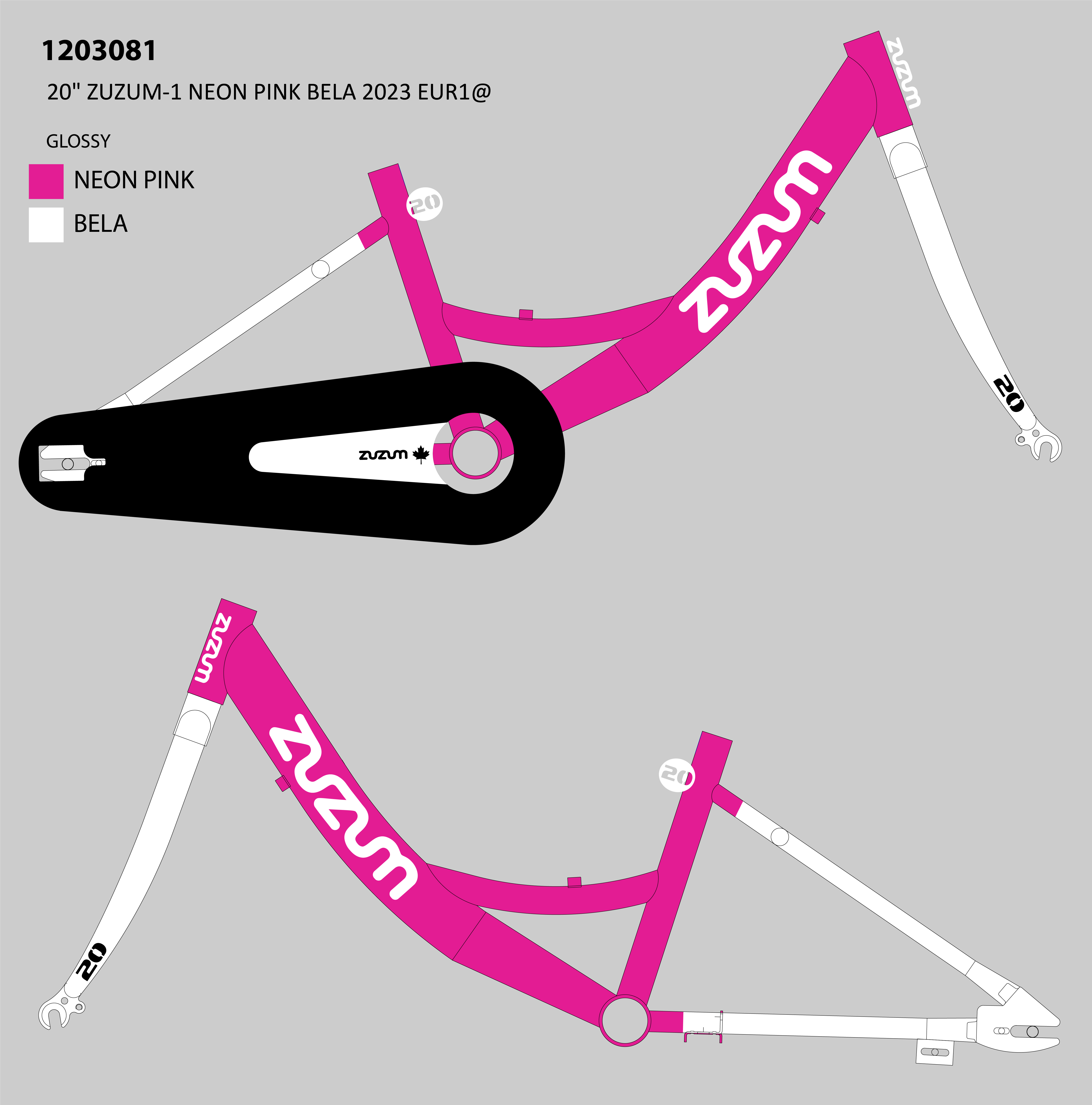 F.RAM CASSINI 20 zuzum-1 neon pink bela 2023 eur1@